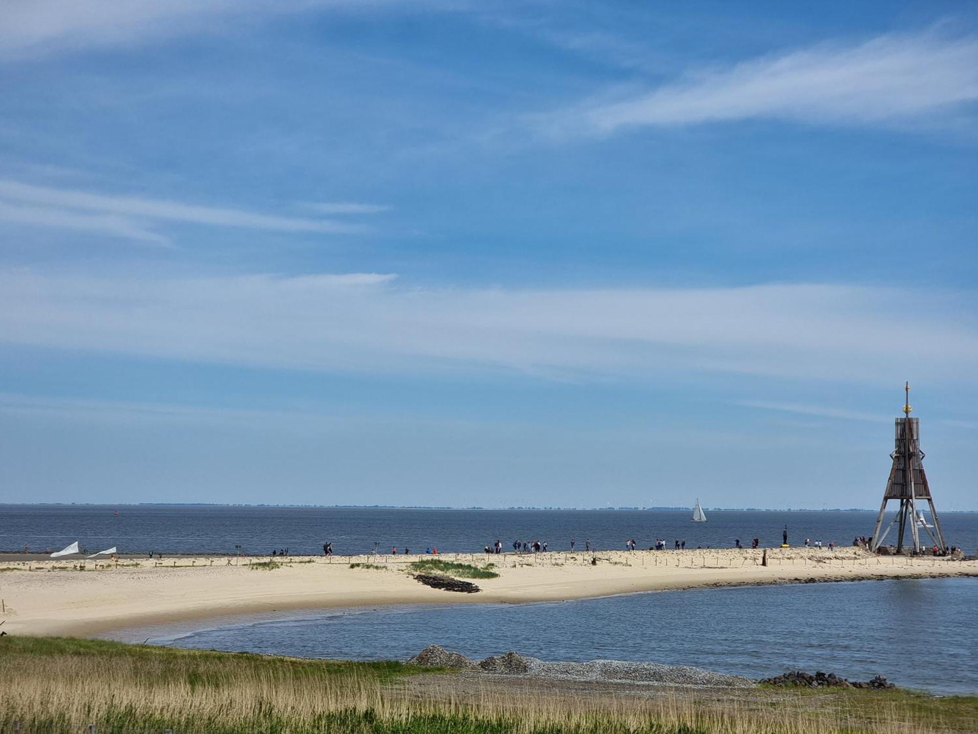 Meerblick 424 Im Haus Trafalgar Cuxhaven Eksteriør billede